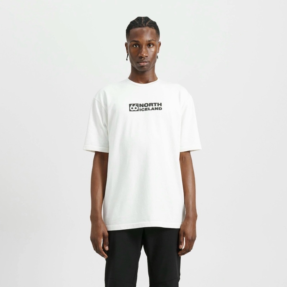 66° North Borgir T-Shirt in white